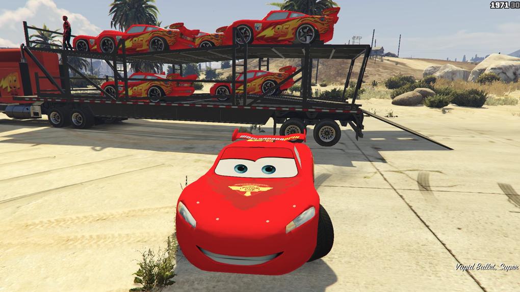 gta lightning mcqueen